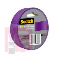 3M Scotch Expressions Masking Tape  3437-PUR-ESF Purple