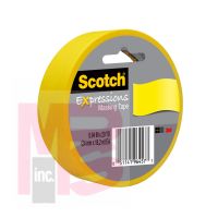 3M Scotch Expressions Masking Tape 3437-PYL-ESF Primary Yellow 36 per case