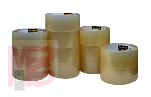 3M Scotch Shipping Packaging Tape 3750G-CS12  1.88 in x 49.2 yd (48 mm x 45 m) Greener Commercial Grade