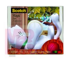 3M Scotch Magic Tape Dispenser C39-KITTY-W