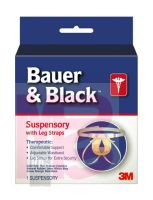 3M Bauer & Black 0-2 Suspensory W/Leg Strap 201352  X-Large