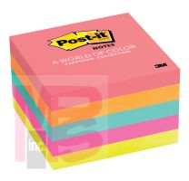 3M Post-it Notes 654-5PK  3 in x 3 in (76 mm x 76 mm) Cape Town Collection