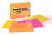 3M Post-it Super Sticky Notes 6845-SSPL  8 in x 6 in (203 mm x 152 mm) Rio de Janeiro Collection Lined 4 Pads/Pack