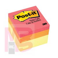 3M Post-it Notes Cube 2051-EBO-R 2 in x 2 in