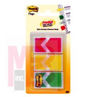 3M Post-it Prioritization Flags 682-ARR-RYG  .94 in x 1.7 in (24 mm x 43.2 mm)