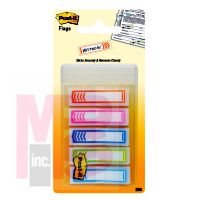 3M Post-it Writable Flags 684--SH-NOTE .47 in X 1.7 in  "Sign Here" Assorted Colors