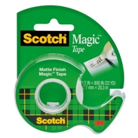 3M 119 Scotch Magic Tape  1/2 in x 800 in  - Micro Parts & Supplies, Inc.