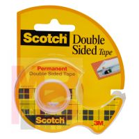 3M Scotch Double Sided Tape 137S  1/2 in x 400 in (12.7 mm x 10.1 m)