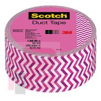 3M Scotch Duct Tape 910-P5  1.88 in x 10 yd (47.7 mm x 9.14 m) Pink Chevron