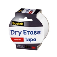 3M 1905R-DE-WHT Scotch Dry Erase Tape 1.88 in x 5 yd (48 mm x 4.57 m) - Micro Parts & Supplies, Inc.