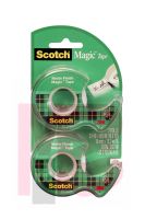 3M Scotch Magic Tape 122DM-2COL-15  3/4 in x 700 in (19 mm x 19.4 m)