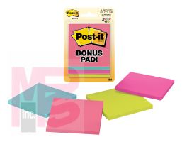 3M Post-it Notes 6301-B  3 in x 3 in (76 mm x 76 mm) Jaipur Collection