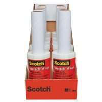 3M 8033-PDQ Scotch Stretch Wrap PDQ 5 in x 725 ft - Micro Parts & Supplies, Inc.