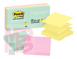 3M Post-it Pop-up Notes  R330-AP 3x3 in Pastel Colors