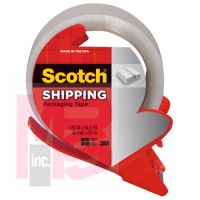 3M Scotch Shipping Packaging Tape 3350-77-RD  1.88 in x 84.2 yd (48 mm x 77 m)