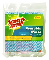 3M Scotch-Brite Reusable Wipes 9053-12-SM  12/5