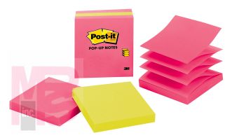 3M Post-it Pop-up Notes 3301-3AU-FF  3 in x 3 in (76 mm x 76 mm)