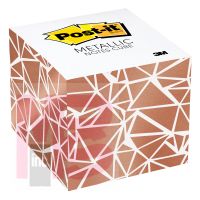 3M Post-it Notes Cube  2027-CPR-WGEO 2.6 in x 2.6 in (66.6 mm x 66.6 mm)