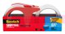 3M Scotch Heavy Duty Shipping Packaging Tape 3850-2-1RD 1.88 in x 54.6 yd. (48 mm x 50 m) 2 Rolls and 1 Dispenser/Pack 18 per case