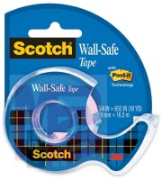 3M Scotch Wall-Safe Tape 183  3/4 in x 650 in (19 mm x 16.5 m)