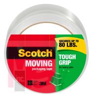 3M Scotch Tough Grip Moving Packaging Tape 3500  1.88 in. x 54.6 yd. 1 Roll/Pack