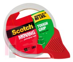 3M Scotch Moving Tough Grip Packaging Tape 3500S-RD  1.88 in x 38.2 yd (48 mm x 35 m) with Dispenser