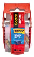 3M Scotch Heavy Duty Shipping Packaging Tape 142-DC  1.88 in x 800 in (48 mm x 20 3 m)  1/Pack