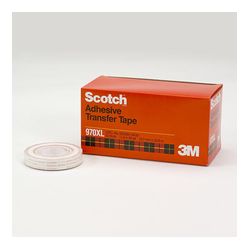 3M 970XL Scotch(R) ATG Adhesive Transfer Tape White 0.50 in x 36 yd 1.0 mil - Micro Parts & Supplies, Inc.