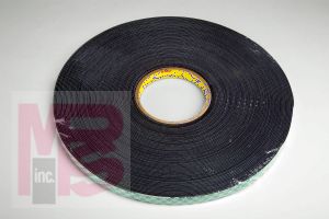 3M 4056-3/4"x-36yd Double Coated Urethane Foam Tape Black 3/4 in x 36 yd 1/16 in - Micro Parts & Supplies, Inc.