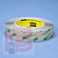 3M Adhesive Transfer Tape 468MP  Clear  9.75 in x 180 yd 5 mil  1 roll per case