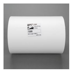 3M High Temperature Paint Masking Film 7300 Translucent, 15 in x 1500 ft 2.0 mil, 2 per case Boxed