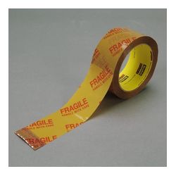 3M 3734 Scotch Printed Message Box Sealing Tape Tan 48 mm x 50 m - Micro Parts & Supplies, Inc.