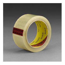 3M Scotch High Tack Box Sealing Tape 3743 Clear 48 mm x 914 m 6 per case Bulk