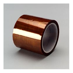 3M 5413-1.25"x36yd Polyimide Film Tape Amber 1 1/4 in x 36 yd 2.7 mil - Micro Parts & Supplies, Inc.