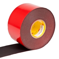 3M 8641 Polyurethane Protective Tape Matte Black Perforated Skip Slit Liner 24 in x 36 yd - Micro Parts & Supplies, Inc.