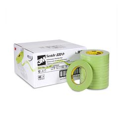 3M  233+12mmx55m  Scotch  Performance  Masking Tape 2 12 mm x 55 m - Micro Parts & Supplies, Inc.