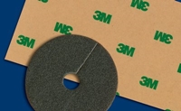 3M 9690B Double Coated Tape Black 4 in x 10 yd 0.5 mil Sample - Micro Parts & Supplies, Inc.