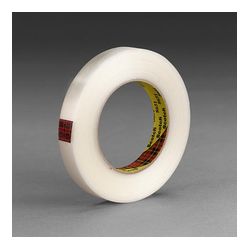 3M 8651 Scotch Reinforced Strapping Tape Clear 12 mm x 330 m - Micro Parts & Supplies, Inc.