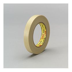 3M Scotch Masking Tape 2308 Tan 12 mm x 55 m 5.3 mil 72 per case Bulk