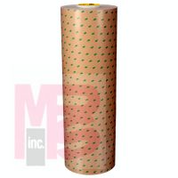 3M Adhesive Transfer Tape 9502  Clear  48 in x 180 yd  2 mil  1 roll per case