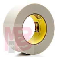 3M Glass Cloth Tape 361  White  36 in x 60 yd  1 roll per case