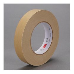 3M  2515  Tartan  Flat Back  Paper  Masking Tape  Tan 18 mm x 55 m 6.7 mil - Micro Parts & Supplies, Inc.