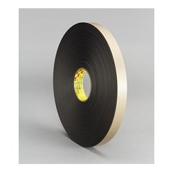 3M 4492B Double Coated Polyethylene Foam Tape Black 25 in x 175 yd 1/32 in - Micro Parts & Supplies, Inc.