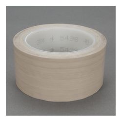 3M 5498 PTFE Film Tape Beige on Paper Core 3 in x 36 yd - Micro Parts & Supplies, Inc.