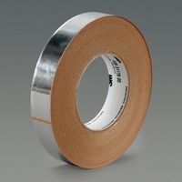 3M 439 Aluminum Foil Tape Silver 250 mm x 55 m 3.1 mil - Micro Parts & Supplies, Inc.