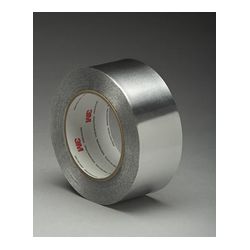 3M 427 Aluminum Foil Tape Silver 4-1/2 in x 60 yd 4.6 mil - Micro Parts & Supplies, Inc.