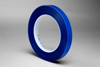 3M 8902 Polyester Tape Blue 1/4 in x 72 yd on Plastic Core - Micro Parts & Supplies, Inc.