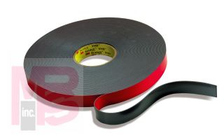 3M 5958FR(1"x36yd) VHB Flame Retardant Tape Black 1 in x 36 yd 40.0 mil - Micro Parts & Supplies, Inc.