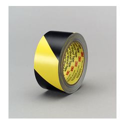 3M 5702 Safety Stripe Tape Black/Yellow 48 in x 20 yd untrimmed 5.4 mil - Micro Parts & Supplies, Inc.