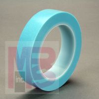 3M  4737TL  Scotch  High Temperature  Fine Line  Tape  Translucent Blue 48 in x 1300 yd 5.4 mil - Micro Parts & Supplies, Inc.